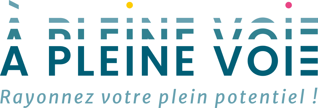 A PLEINE VOIE_logotype principal + baseline